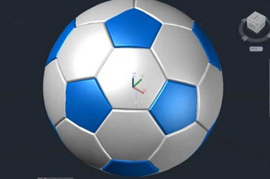 如何在Illustrator中创建3D足球，简单制作教程