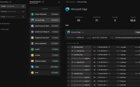 Portmaster是适用于Win11/10的免费应用程序防火墙