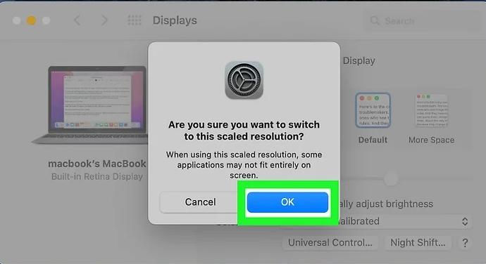 苹果Mac电脑上更改屏幕分辨率的4种方法