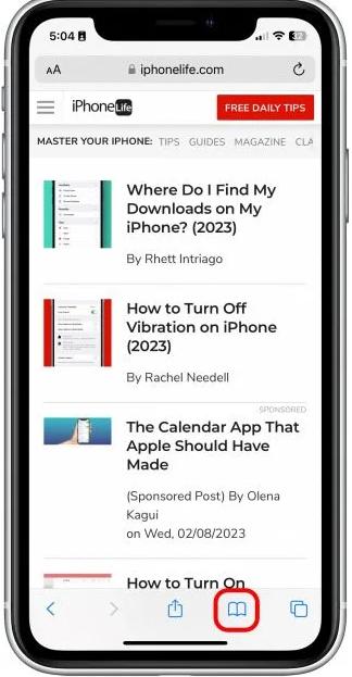 苹果浏览器safari怎么添加书签（iPhone或iPad方法）