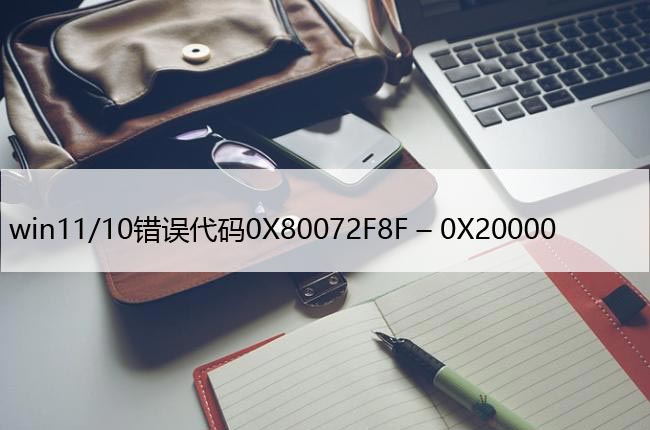 win11/10错误代码0X80072F8F – 0X20000[修复方法]