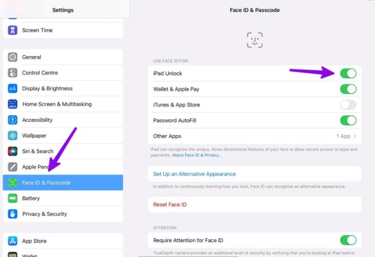 修复Face ID在iPad上不起作用的十大方法