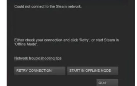 什么是“无法连接到Steam网络”解决无法登录