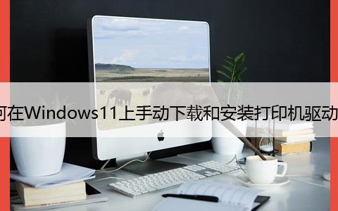 如何在Windows11上手动下载和安装打印机驱动