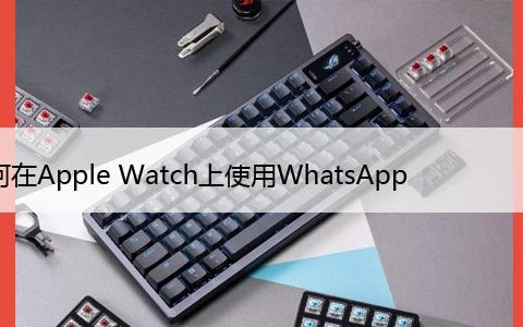 如何在Apple Watch上使用WhatsApp，一文教你看懂