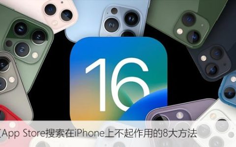 修复App Store搜索在iPhone上不起作用的8大方法