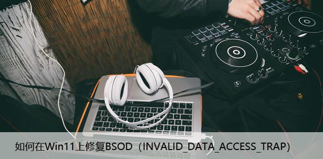 如何在Win11上修复BSOD（INVALID_DATA_ACCESS_TRAP）