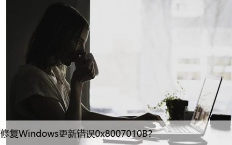 如何修复Windows更新错误0x8007010B？