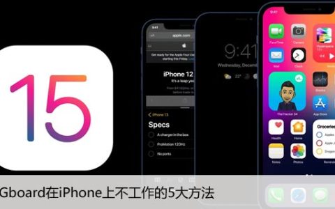 修复Gboard在iPhone上不工作的5大方法