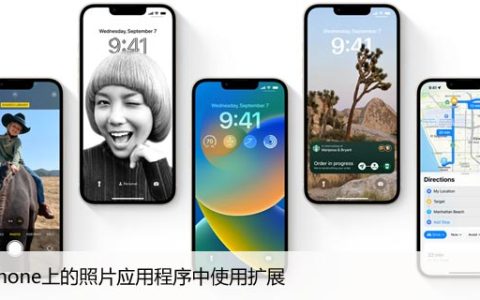 如何在iPhone上的照片应用程序中使用扩展