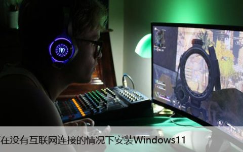 如何在没有互联网连接的情况下安装Windows11