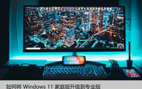 从家庭版到专业版：Win11升级所有步骤解析