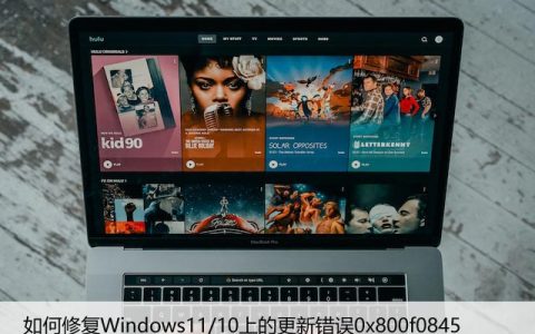 如何修复Windows11/10上的更新错误0x800f0845