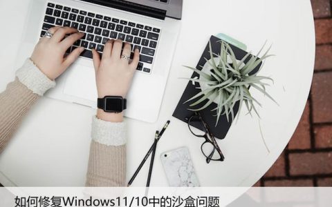 如何修复Windows11/10中的沙盒问题，实用方法