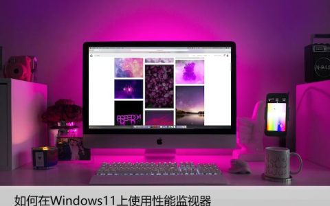 如何在Win11上使用性能监视器，轻松查看系统状态