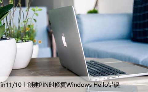 在Win11/10上创建PIN时修复Windows Hello错误