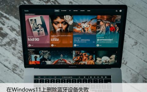 修复：在Windows11上删除蓝牙设备失败