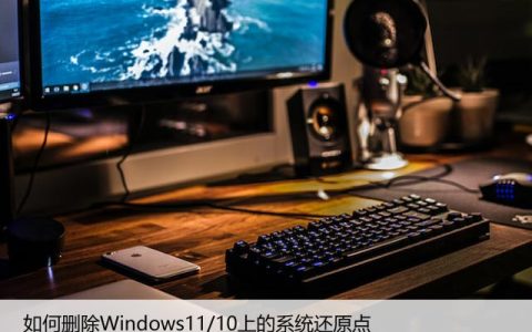 如何删除Windows11/10上的系统还原点