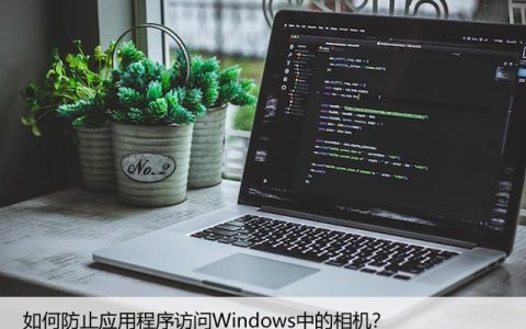 Windows中的摄像头安全吗？教你如何禁止应用程序访问