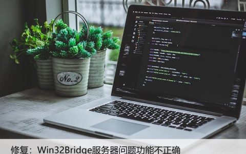 修复：Win32Bridge服务器问题功能不正确