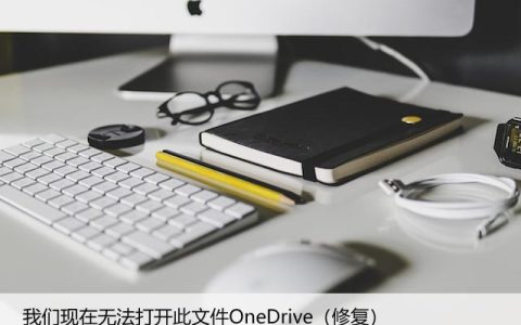 我们现在无法打开此文件OneDrive（修复）