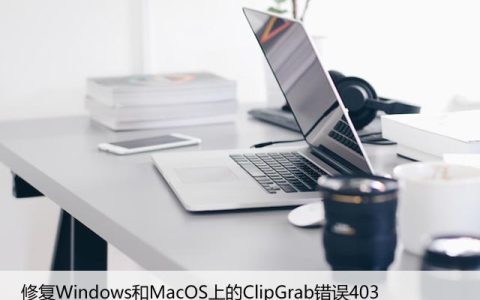 修复Windows和MacOS上的ClipGrab错误403