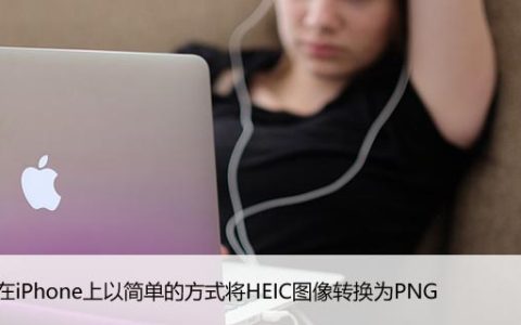 如何在iPhone上以简单的方式将HEIC图像转换为PNG