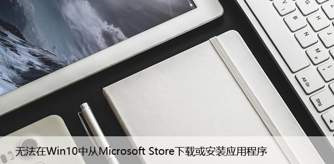 无法在Win10中从Microsoft Store下载或安装应用程序