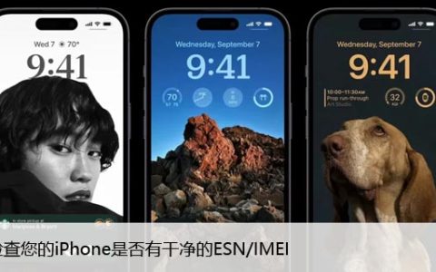 如何检查您的iPhone是否有干净的ESN/IMEI