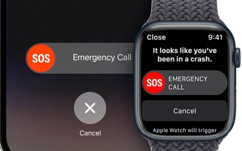 事故检测：苹果提示用户不要意外挂断电话