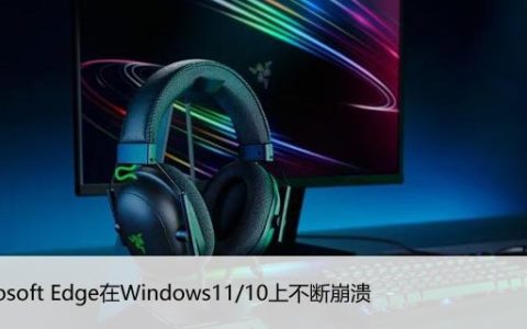 修复：Microsoft Edge在Windows11/10上不断崩溃