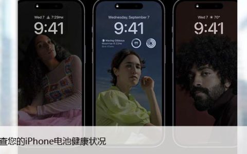 如何检查您的iPhone电池健康状况