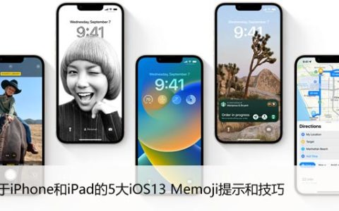 适用于iPhone和iPad的5大iOS13 Memoji提示和技巧