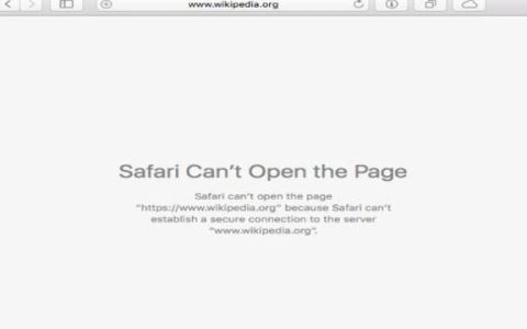 Safari重复出现网页错误（Mac、iPhone、iPad修复方法）