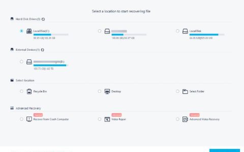 Wondershare Recoverit：查找任何文件并恢复它