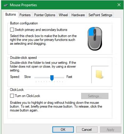 如何修复Windows中单击鼠标双击的问题