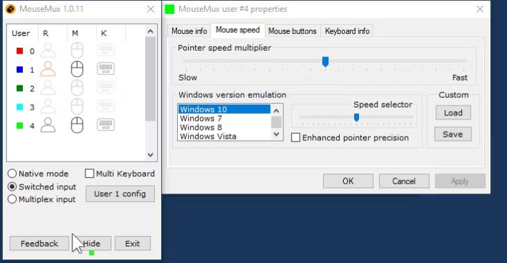 如何在Windows计算机上使用多个键盘和鼠标