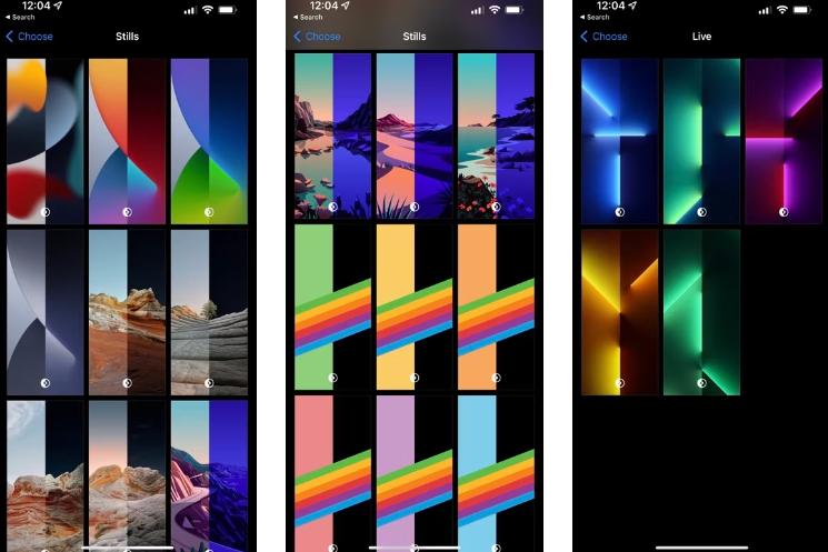 如何为明暗模式使用不同的iPhone壁纸
