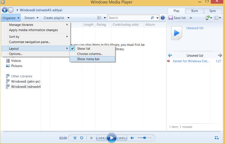 使用Windows Media Player将MP4转换为MP3