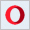 Opera 中的菜单按钮。