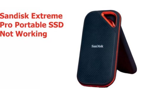 解决Sandisk Extreme Pro便携式SSD不工作