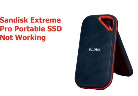 解决Sandisk Extreme Pro便携式SSD不工作
