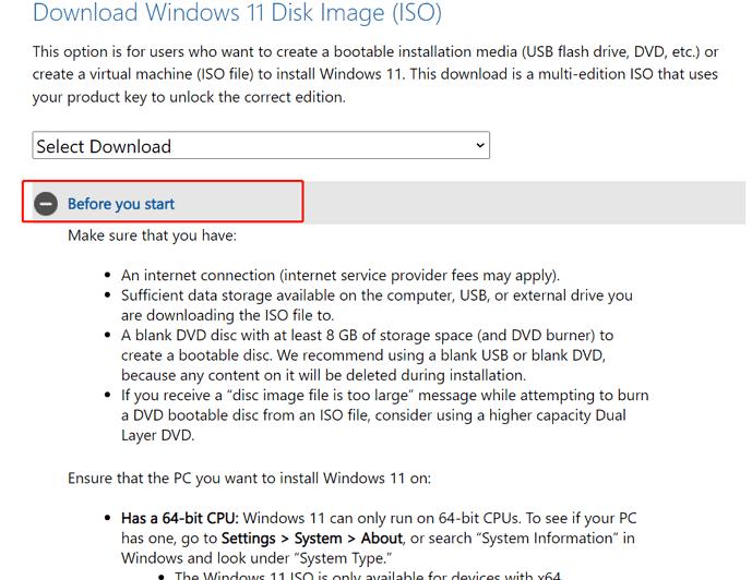 无法下载Windows11 ISO文件？为什么以及如何修复？