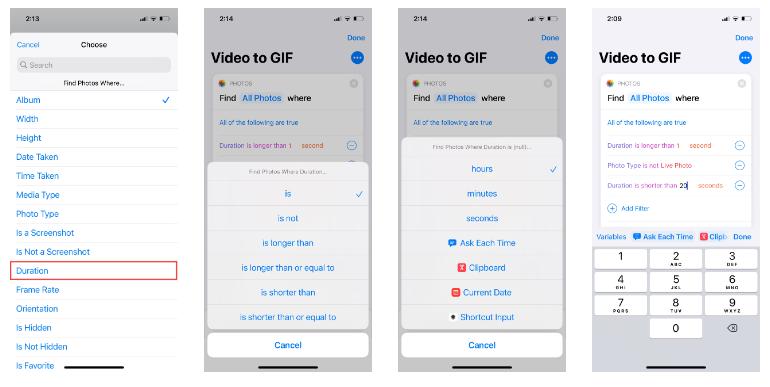 如何使用快捷方式从iPhone视频制作GIF