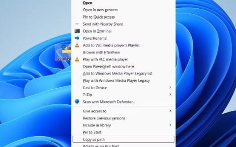 在Windows中复制文件或文件夹完整路径的4种简单方法