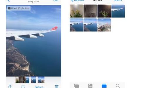 如何在iPhone上使用连拍照片制作GIF