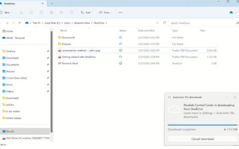 如何在Windows电脑上离线访问OneDrive文件