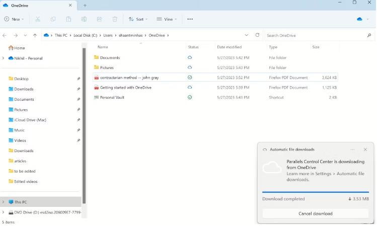 如何在Windows电脑上离线访问OneDrive文件
