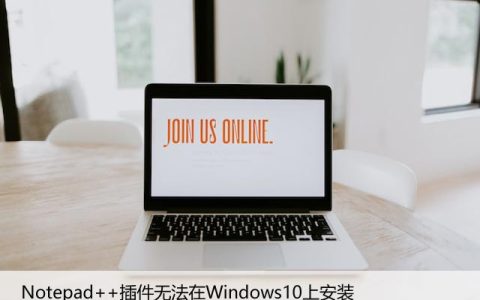 Notepad++插件无法在Windows10上安装