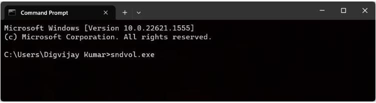 如何在Windows11中打开音量混合器